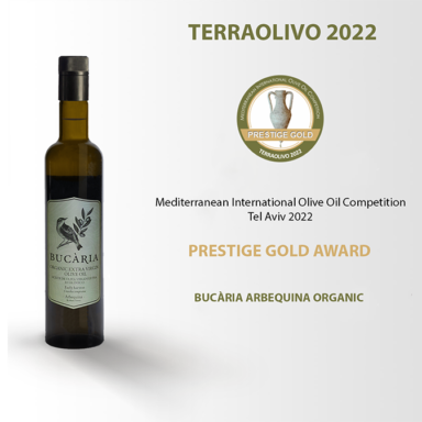 Prestige Gold Award Bucària Arbequina
